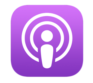 iphone podcast ikoon